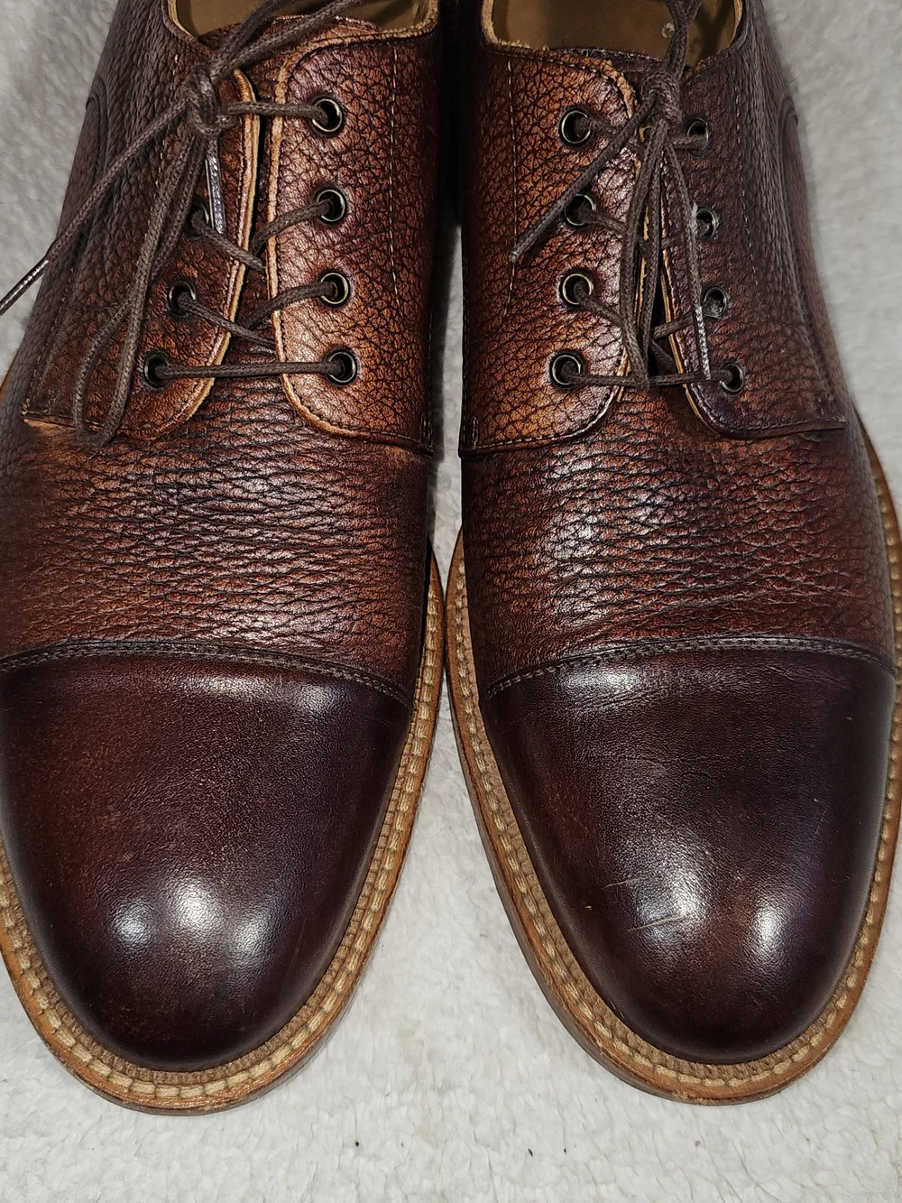 TAFT Rome Dress Shoes in Brown Size 46/Us 13